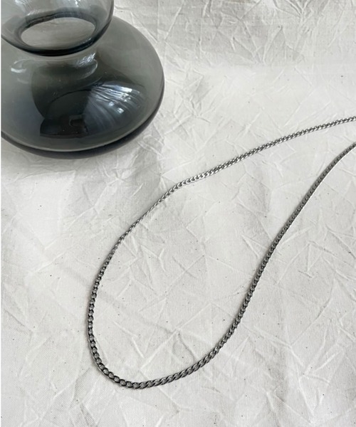 BROTHERHOOD（ブラザーフッド）の「【BROTHERHOOD】プレーンチェーンネックレス シルバー（ネックレス・メンズ・P/V/D/L/S/U/F/N/G/M/R/X/Q/W/K/E/H/I/J/C/A/B・FREE）」の4枚目の写真