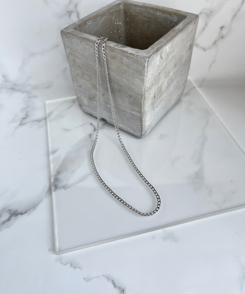 BROTHERHOOD（ブラザーフッド）の「【BROTHERHOOD】プレーンチェーンネックレス シルバー（ネックレス・メンズ・P/V/D/L/S/U/F/N/G/M/R/X/Q/W/K/E/H/I/J/C/A/B・FREE）」の6枚目の写真