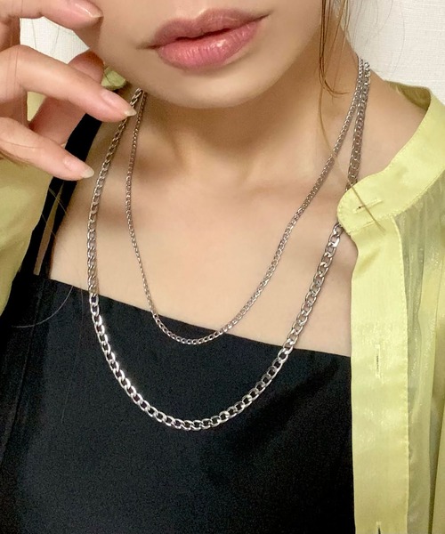 BROTHERHOOD（ブラザーフッド）の「【BROTHERHOOD】プレーンチェーンネックレス シルバー（ネックレス・メンズ・P/V/D/L/S/U/F/N/G/M/R/X/Q/W/K/E/H/I/J/C/A/B・FREE）」の14枚目の写真