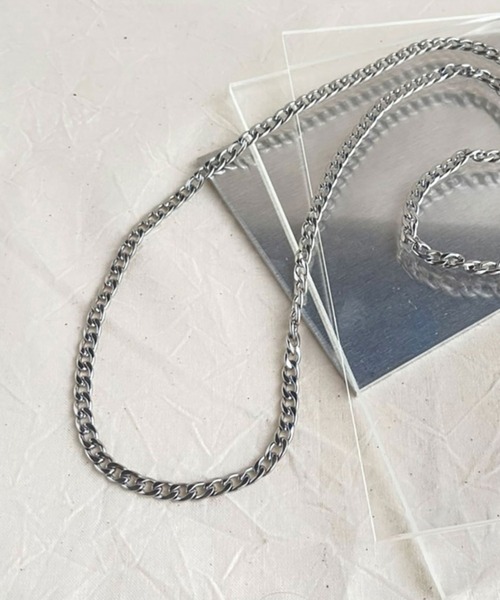 BROTHERHOOD（ブラザーフッド）の「【BROTHERHOOD】プレーンチェーンネックレス シルバー（ネックレス・メンズ・P/V/D/L/S/U/F/N/G/M/R/X/Q/W/K/E/H/I/J/C/A/B・FREE）」の15枚目の写真