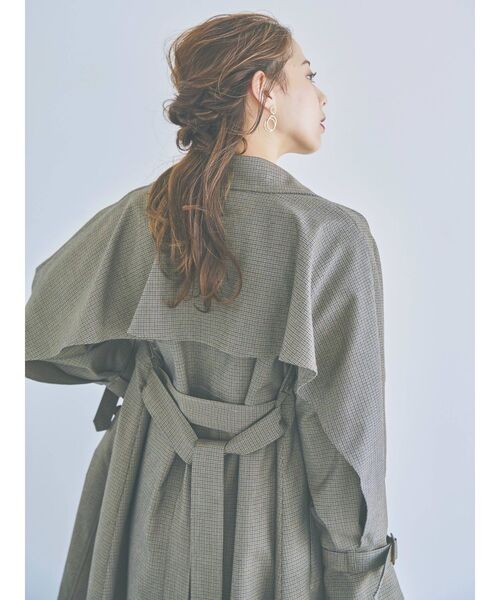 dazzlin（ダズリン）の「フリルスリーブトレンチコート（トレンチコート・レディース・ベージュ/モカ/その他1・FREE）」の14枚目の写真