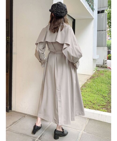 dazzlin（ダズリン）の「フリルスリーブトレンチコート（トレンチ