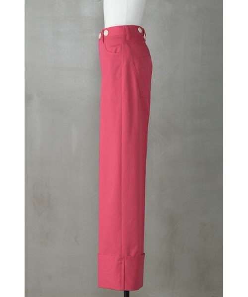 nagonstans(ナゴンスタンス)の「GABARDINE Arrow Roll-up(その他パンツ・レディース・ピンク・38/36)」の5枚目の写真
