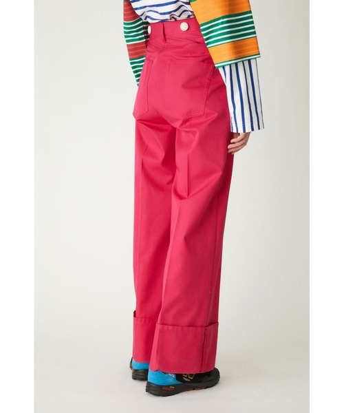 nagonstans(ナゴンスタンス)の「GABARDINE Arrow Roll-up(その他パンツ・レディース・ピンク・38/36)」の10枚目の写真
