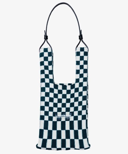 LASTFRAME（ラストフレーム）の「LASTFRAME/ラストフレーム/ICHIMATSU MARKET BAG SMALL（トートバッグ・メンズ・ブラック/ワイン/ダークグリーン系/ブルー・F）」の3枚目の写真