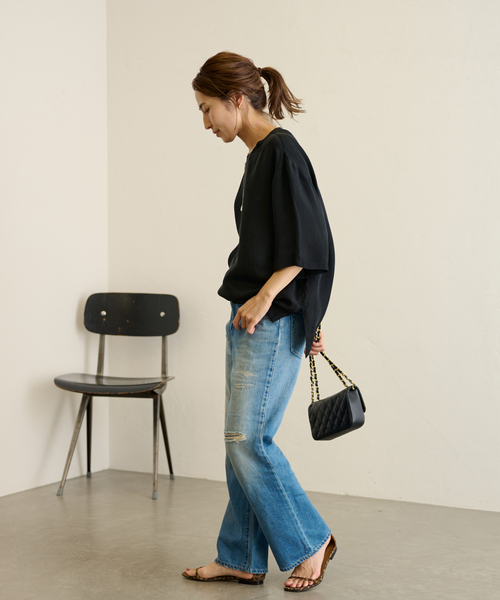 FRAMeWORK（フレームワーク）の「キュプラTブラウス（シャツ/ブラウス