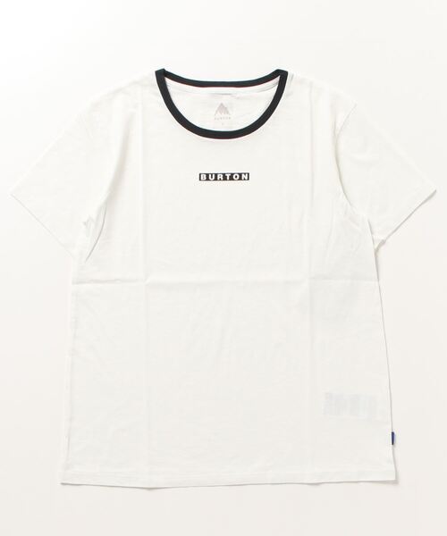 BURTON(バートン)の「オーガニックコットン 半袖 ロゴ Tシャツ(Tシャツ/カットソー・レディース・ブラック/ホワイト/グレー・XS/S/M)」の1枚目の写真