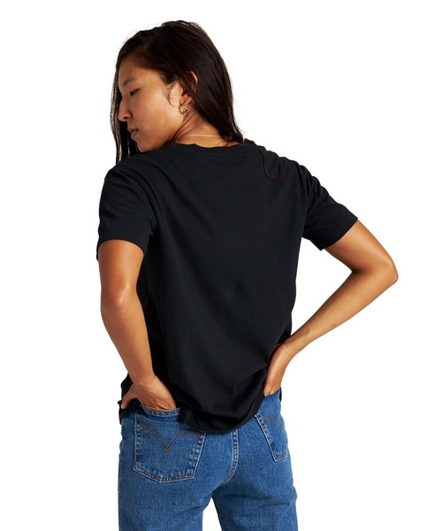 BURTON(バートン)の「オーガニックコットン 半袖 ロゴ Tシャツ(Tシャツ/カットソー・レディース・ブラック/ホワイト/グレー・XS/S/M)」の5枚目の写真