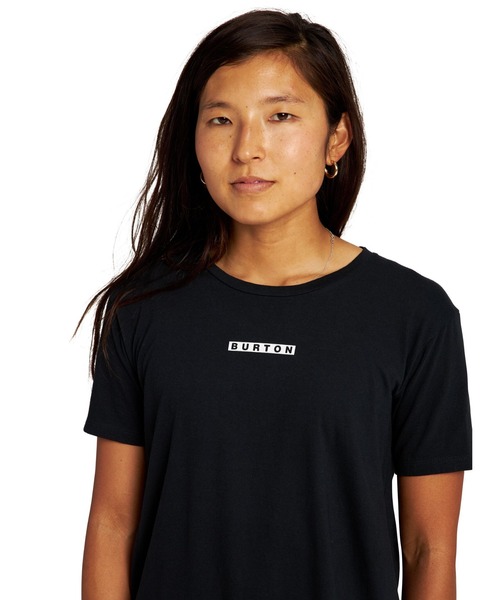 BURTON(バートン)の「オーガニックコットン 半袖 ロゴ Tシャツ(Tシャツ/カットソー・レディース・ブラック/ホワイト/グレー・XS/S/M)」の6枚目の写真