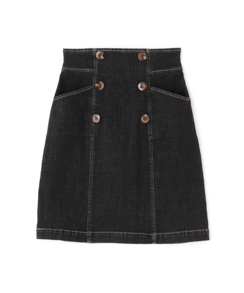 PROPORTION BODY DRESSING（プロポーションボディドレッシング）の「＜Ｅ＞ミニデニムスカート / 1212227903（スカート・レディース・ダークネイビー/ブラック・X-SMALL/MEDIUM/SMALL）」の14枚目の写真