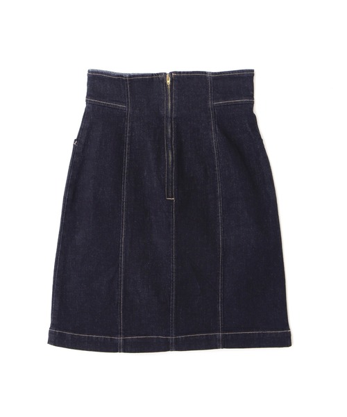 PROPORTION BODY DRESSING（プロポーションボディドレッシング）の「＜Ｅ＞ミニデニムスカート / 1212227903（スカート・レディース・ダークネイビー/ブラック・X-SMALL/MEDIUM/SMALL）」の17枚目の写真