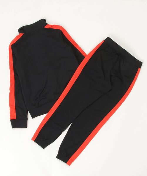 UNDER ARMOUR（アンダーアーマー）の「UAニット トラックスーツ（トレーニング/ボーイズ）（ジャージ・キッズ・ブラック×レッド/ブラック/ネイビー・130cm/140cm/150cm/160cm）」の4枚目の写真
