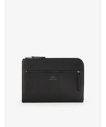 ARMANI EXCHANGE | 【A|X アルマーニ エクスチェンジ】AXロゴ　L字ファスナークラッチバック(クラッチバッグ)