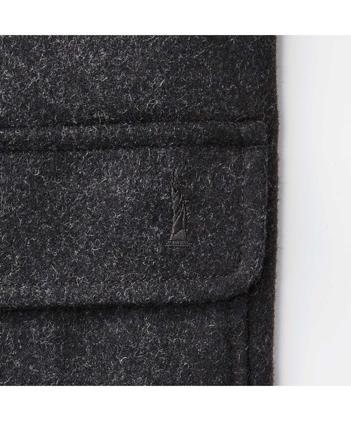 EASTBOY（イーストボーイ）の「ダッフルコート 制服 高校生 中学生 通学 スクール JK セール（ダッフルコート・キッズ・ネイビー/チャコール・11号/9号/7号）」の3枚目の写真