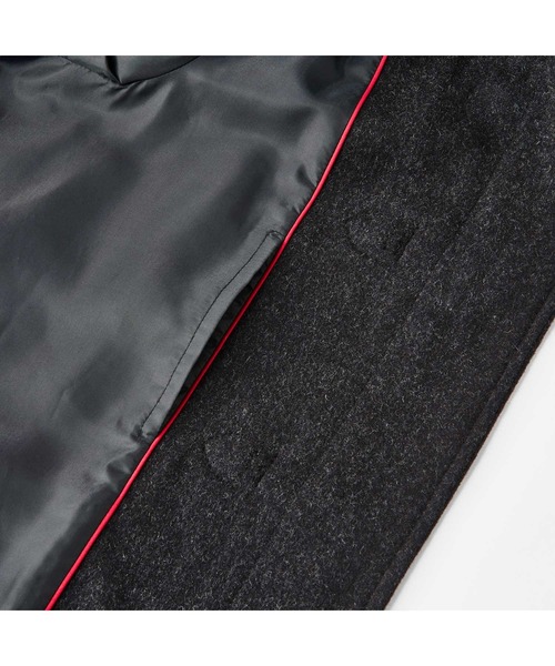 EASTBOY（イーストボーイ）の「ダッフルコート 制服 高校生 中学生 通学 スクール JK セール（ダッフルコート・キッズ・ネイビー/チャコール・11号/9号/7号）」の5枚目の写真