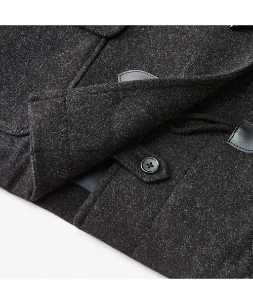 EASTBOY（イーストボーイ）の「ダッフルコート 制服 高校生 中学生 通学 スクール JK セール（ダッフルコート・キッズ・ネイビー/チャコール・11号/9号/7号）」の6枚目の写真