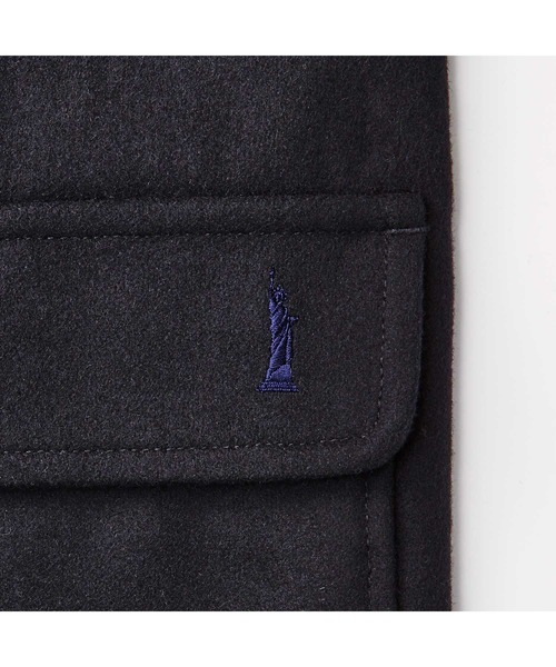 EASTBOY（イーストボーイ）の「ダッフルコート 制服 高校生 中学生 通学 スクール JK セール（ダッフルコート・キッズ・ネイビー/チャコール・11号/9号/7号）」の8枚目の写真