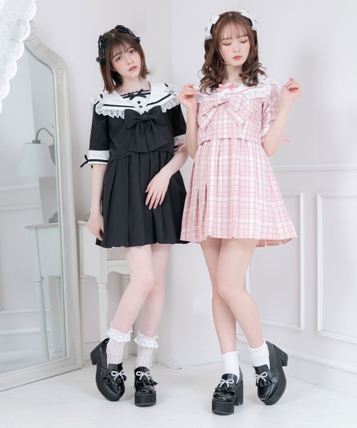 DearMyLove パールリボンローファーパンプス パールリボンローファーパンプス – レディースファッション通販