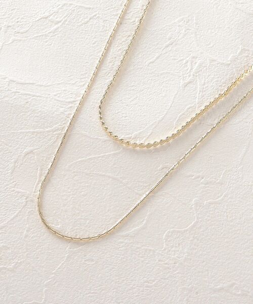 SHOO・LA・RUE（シューラルー）の「◆華奢チェーン2連ネックレス（ネックレス・レディース・ゴールド/シルバー・00）」の4枚目の写真