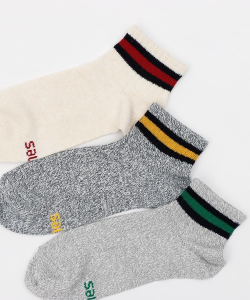HANES(ヘインズ)の「【Hanes/ヘインズ】メンズ【3足組】ショートレングスソックス撚り【ノンパイル】(ソックス/靴下・メンズ・その他7・MEDIUM/SMALL)」の3枚目の写真