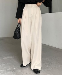 Louere | ダブルタックベーシックパンツ(その他パンツ)