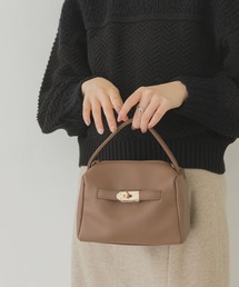 RODE SKO | ひねり金具付サイコロバッグ(ハンドバッグ)