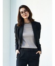 パワーネット付きテレコボートネック7分袖