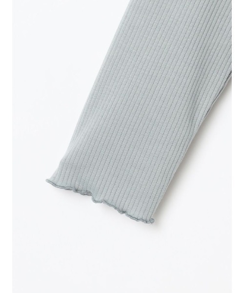 Perfect Suit FActory（パーフェクトスーツファクトリー）の「パワーネット付きテレコボートネック7分袖（ニット/セーター・レディース・サンドベージュ/ブルー/ホワイト・L/M/S）」の19枚目の写真