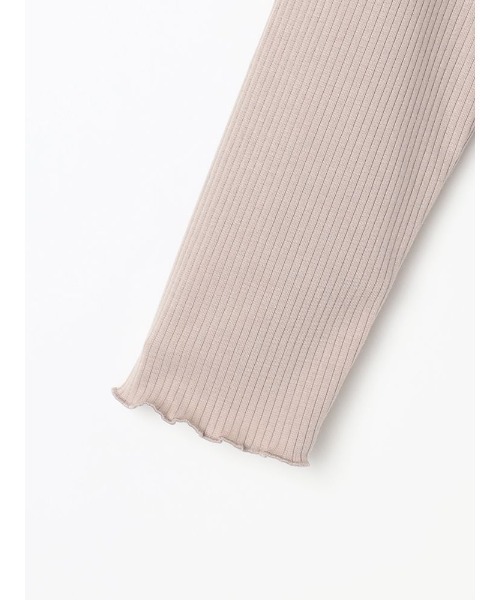 Perfect Suit FActory（パーフェクトスーツファクトリー）の「パワーネット付きテレコボートネック7分袖（ニット/セーター・レディース・サンドベージュ/ブルー/ホワイト・L/M/S）」の13枚目の写真