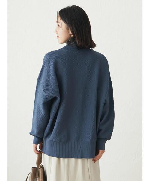 Green　Parks（グリーンパークス）の「かるい柄編みカーディガン（カーディガン/ボレロ・レディース・ブルー/ピンク/グリーン・FREE）」の17枚目の写真