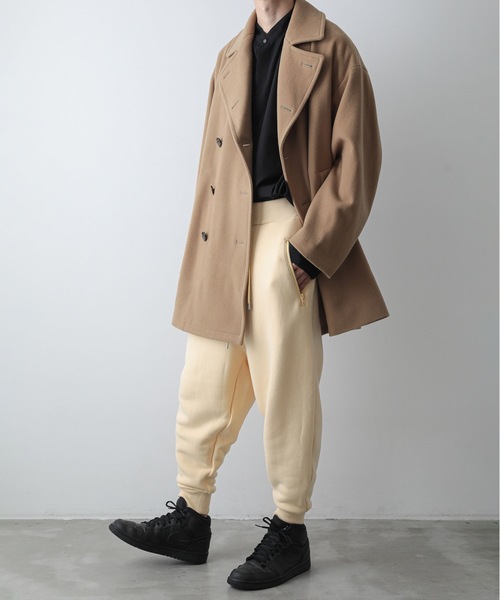 ato（アトウ）の「TAPERED SWEAT PANTS B（スウェットパンツ・メンズ・ブラック/ライトグリーン/ライトイエロー・44/46/48）」の18枚目の写真