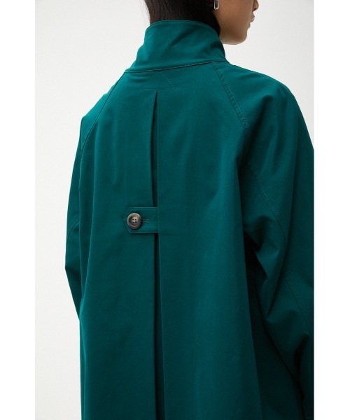 AZUL by moussy（アズールバイマウジー）の「STAND COLLAR TRENCH COAT Ⅱ/スタンドカラートレンチコートⅡ（トレンチコート・レディース・ダークグリーン/ブラック/ベージュ・SMALL/MEDIUM）」の11枚目の写真