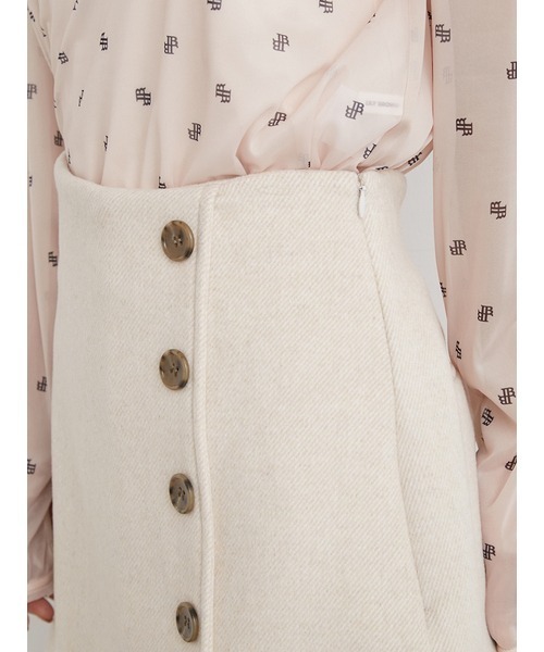 LILY BROWN（リリーブラウン）の「スリットスカショーパン（その他パンツ・レディース・グレー/チェック/ライトベージュ・0/1）」の10枚目の写真