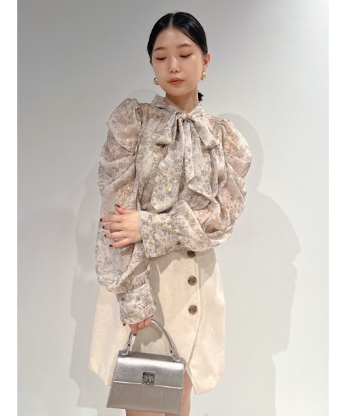 LILY BROWN（リリーブラウン）の「スリットスカショーパン（その他パンツ・レディース・グレー/チェック/ライトベージュ・0/1）」の7枚目の写真