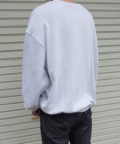 ARCHIVER（アーカイバ）の「【Bz】Honey刺繍裏毛ユニセックスBIGプルオーバー(RZ)（スウェット・レディース・ブラウン/ピンク/ブラック/グレー/オフホワイト・FREE）」の18枚目の写真