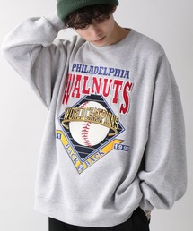 RAGEBLUE（レイジブルー）の「【SIGNAL SPORTS】裏起毛スウェット/スポーツワッペン刺繍クルー（スウェット・メンズ）」