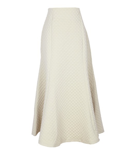 coca（coca）（コカ）の「＼新色登場／キルトマーメイドスカート（スカート・レディース・ブラック/アイボリー・M/L）」の16枚目の写真