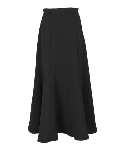 coca（coca）（コカ）の「＼新色登場／キルトマーメイドスカート（スカート・レディース・ブラック/アイボリー・M/L）」の17枚目の写真