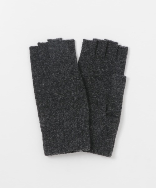 URBAN RESEARCH DOORS（アーバンリサーチドアーズ）の「ウールフィンガーレスグローブ（手袋・メンズ・グレー系その他/ブラウン系その他/チャコールグレー・-）」の2枚目の写真