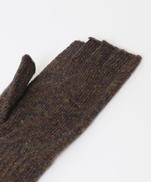 URBAN RESEARCH DOORS（アーバンリサーチドアーズ）の「ウールフィンガーレスグローブ（手袋・メンズ・グレー系その他/ブラウン系その他/チャコールグレー・-）」の9枚目の写真
