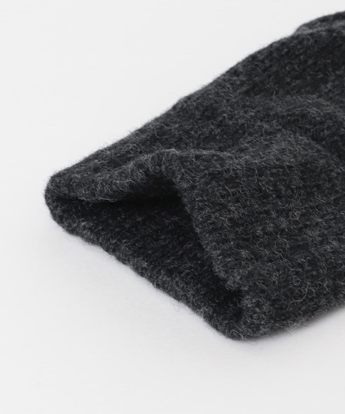 URBAN RESEARCH DOORS（アーバンリサーチドアーズ）の「ウールフィンガーレスグローブ（手袋・メンズ・グレー系その他/ブラウン系その他/チャコールグレー・-）」の5枚目の写真
