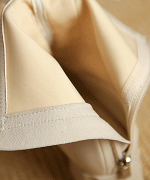 aimoha(アイモハ)の「ローヒール ショートブーツ(ブーツ・レディース・ベージュ/ブラック/オフホワイト・22.0cm/22.5cm/23.0cm/23.5cm/24.0cm/24.5cm)」の10枚目の写真