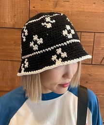 SPINNS | 総柄アクリルバケットハット(ハット)