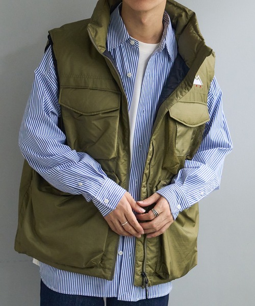 ジャケット・アウター FIRST DOWN MULTI POCKET DOWN VEST FIRST DOWN（ファーストダウン）の「【FIRST DOWN/ファーストダウン