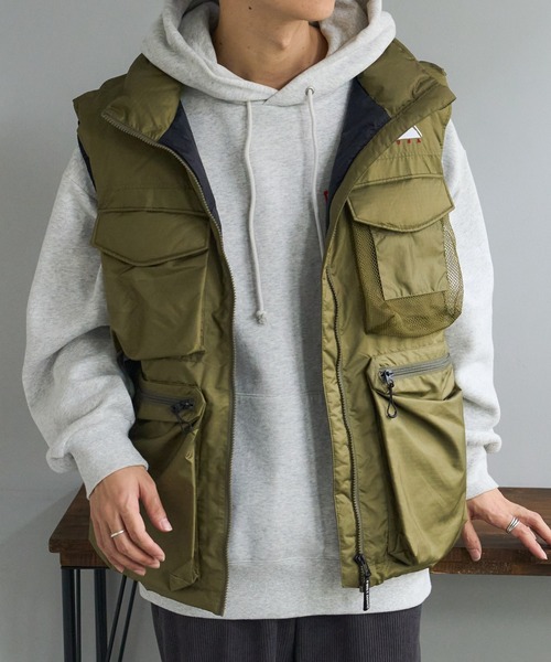 ジャケット・アウター FIRST DOWN MULTI POCKET DOWN VEST FIRST DOWN（ファーストダウン）の「【FIRST DOWN/ファーストダウン