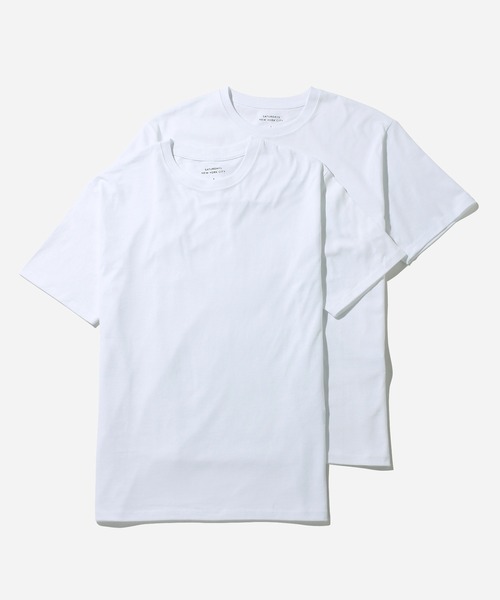 Saturdays NYC（サタデーズ ニューヨークシティ ）の「Snyc 2 Pack S/S Tee（Tシャツ/カットソー・メンズ・ホワイト・M/S/X-SMALL/L/XL）」の7枚目の写真