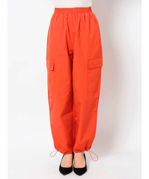 MURUA（ムルーア）の「ベネシャンカーゴパンツ（カーゴパンツ・レディース・アイボリー/ブラック/カーキ/ピンク/ベージュ/オレンジ・FREE）」の8枚目の写真