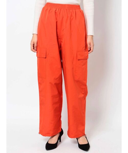 MURUA（ムルーア）の「ベネシャンカーゴパンツ（カーゴパンツ・レディース・アイボリー/ブラック/カーキ/ピンク/ベージュ/オレンジ・FREE）」の15枚目の写真