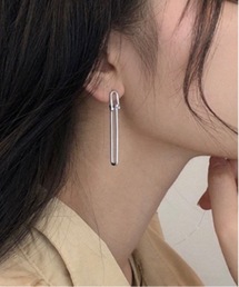 【OKUOKU　0909】 チェーンモチーフピアス oku-pierce-641676721781-55