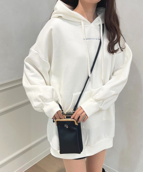 apres jour（アプレジュール）の「フェイクレザーマルチケース【ZOZOTOWN限定アイテム】（ショルダーバッグ・レディース・ブラック/アイボリー・フリー）」の7枚目の写真